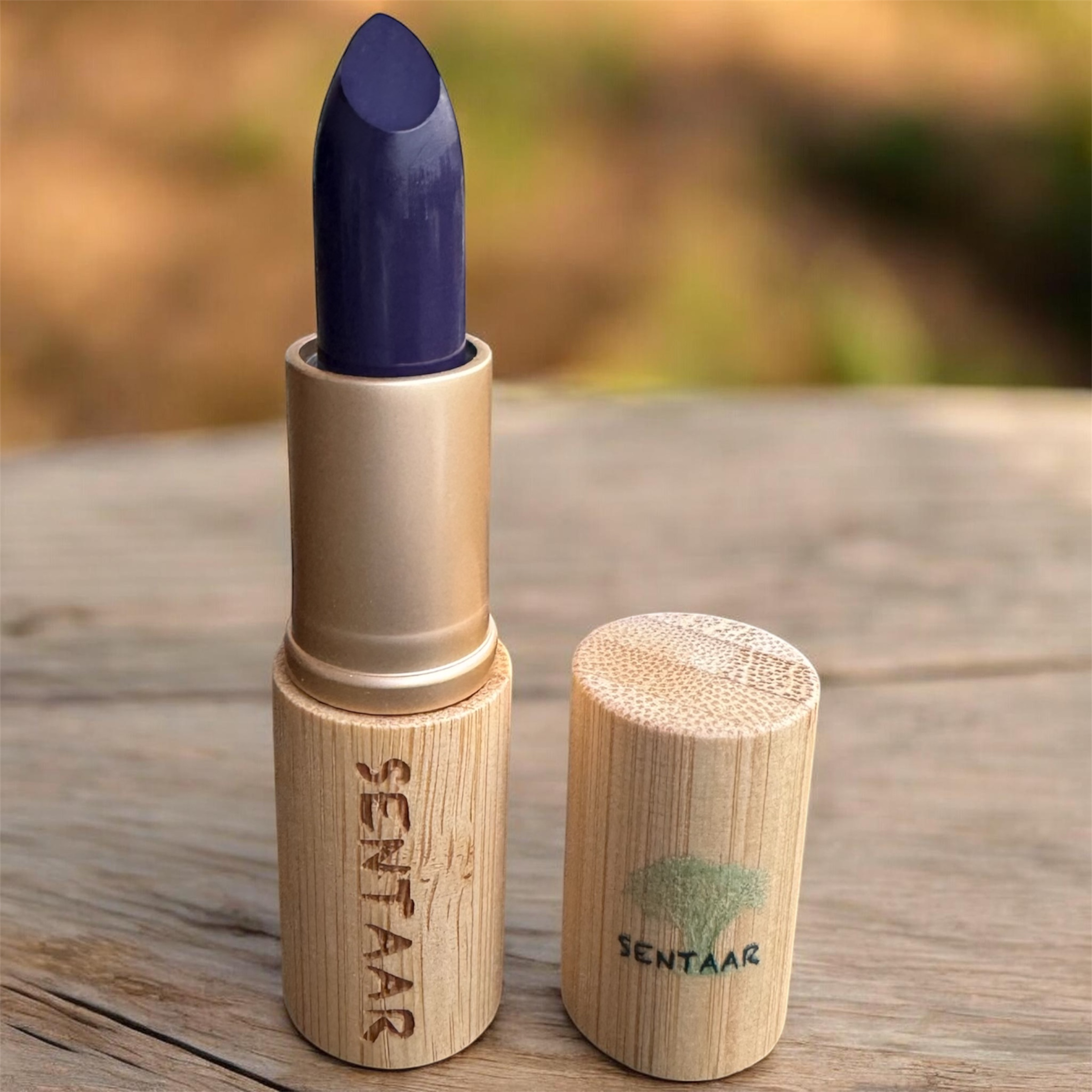 Rouge à Lèvres Minéral AZURITE – Couleur Pure & Soin Naturel