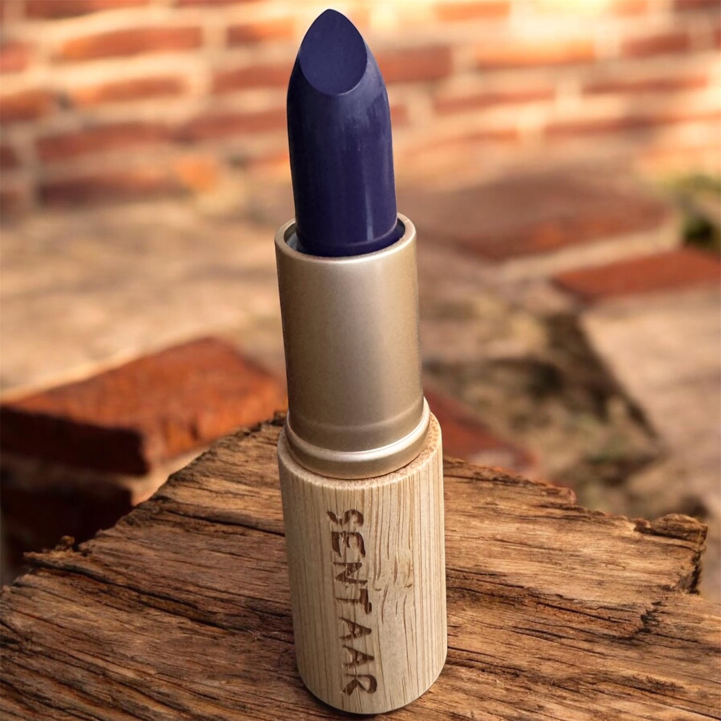 Rouge à Lèvres Minéral AZURITE – Couleur Pure & Soin Naturel