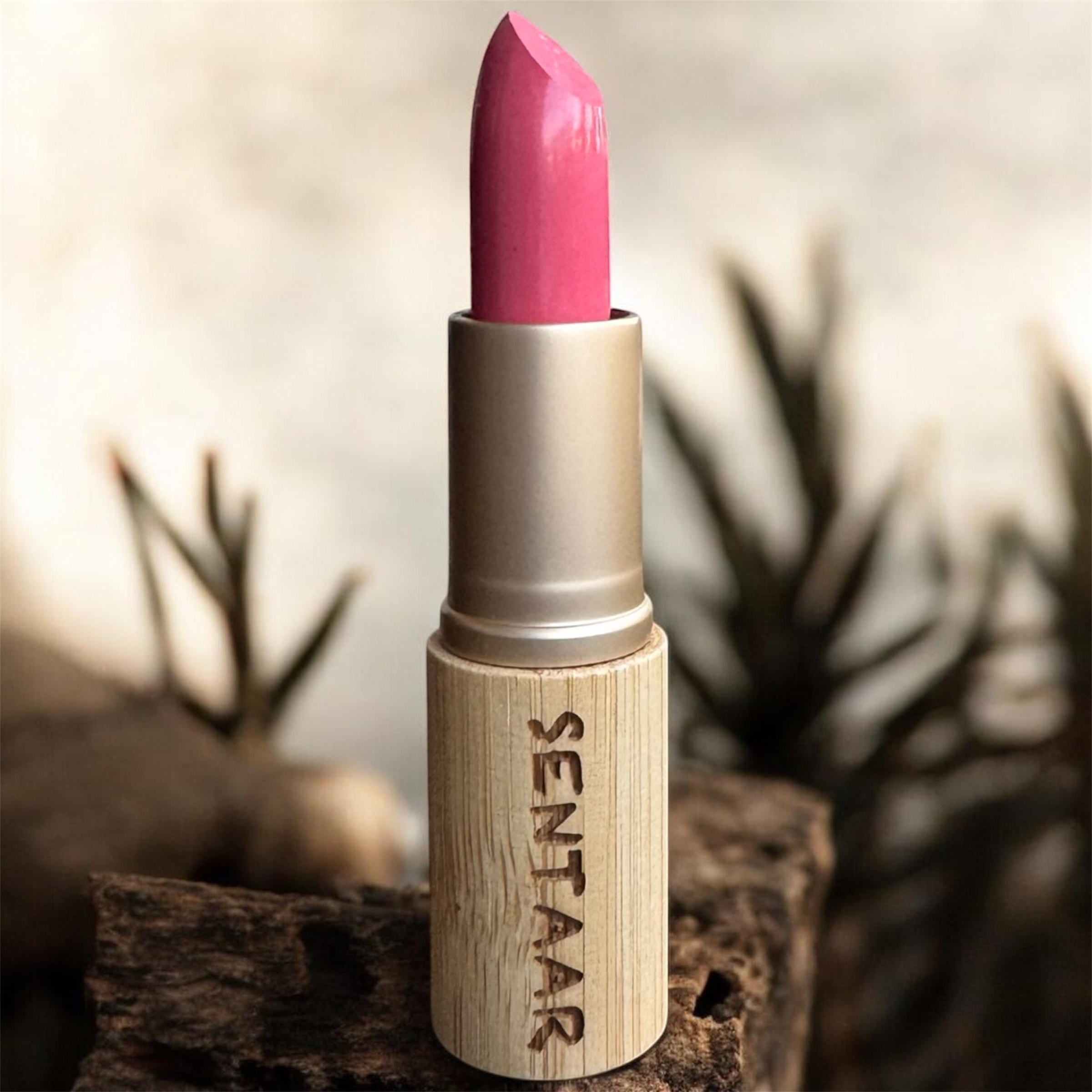 Rouge à Lèvres Minéral QUARTZ – Couleur Pure & Soin Naturel