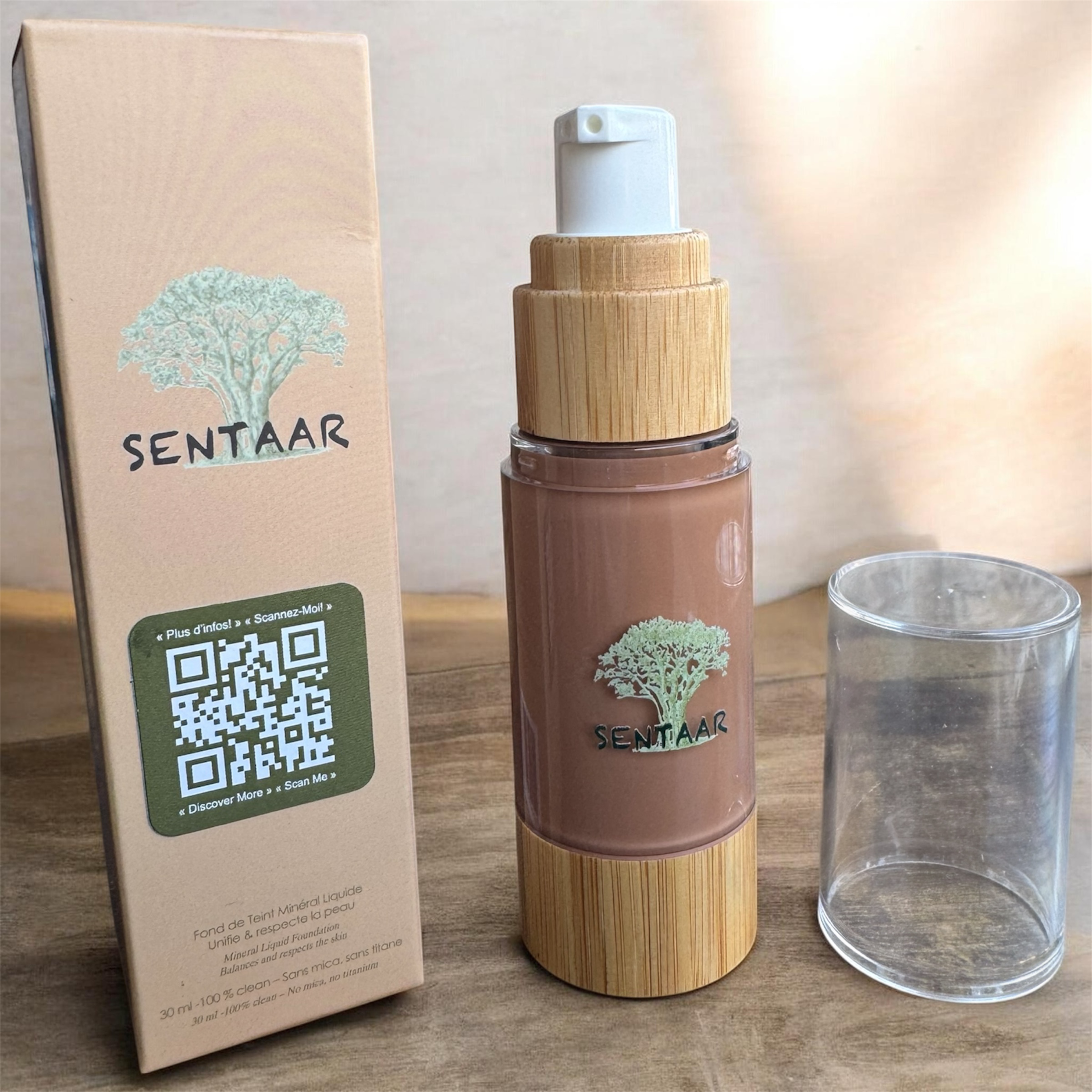 Fond de Teint Minéral ÉCLAIR – Teint Parfait & Soin Naturel