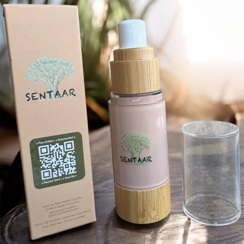 Fond de teint liquide minéral