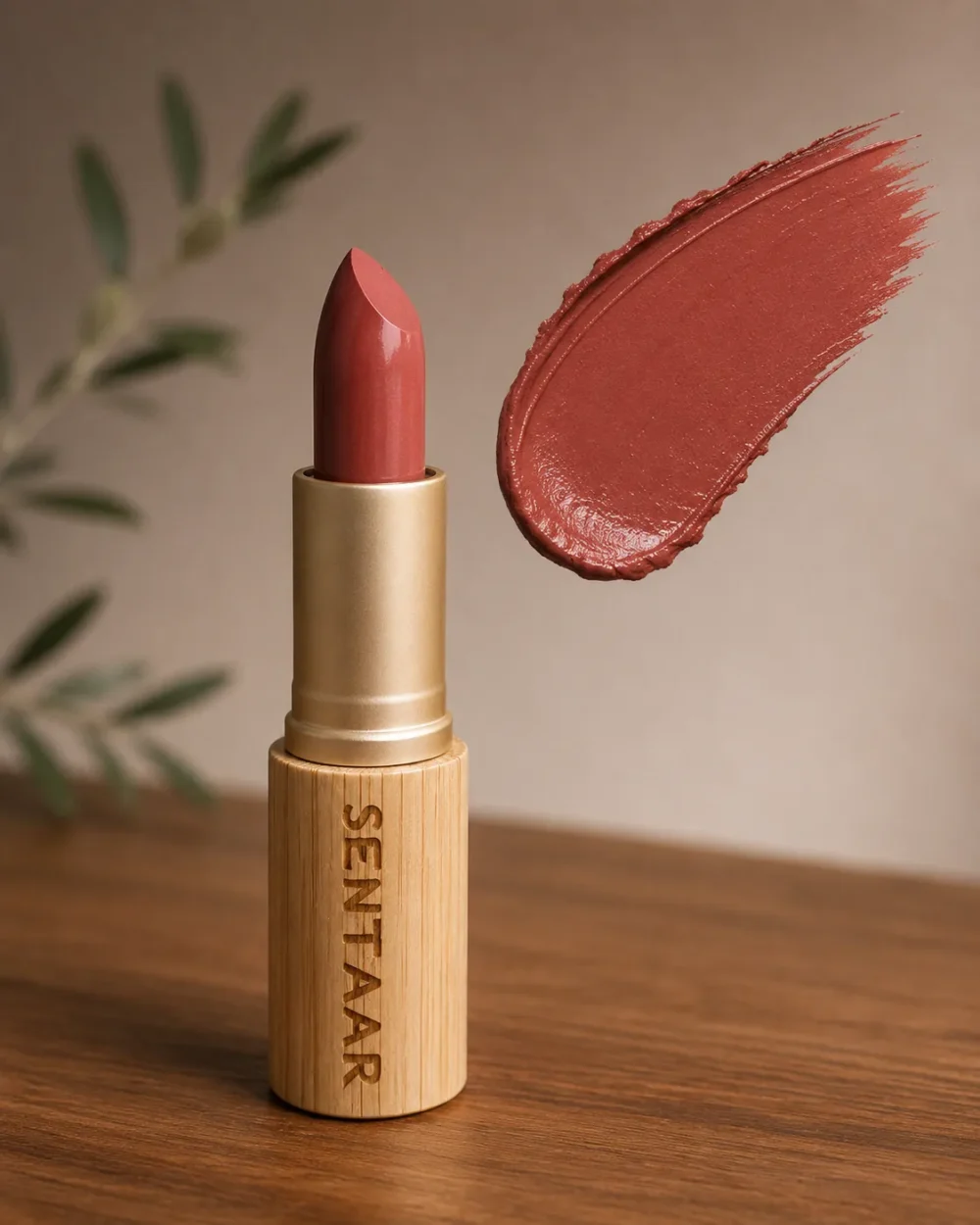 Rouge à Lèvres Minéral ARGILE – Longue Tenue – Sans Mica naturel