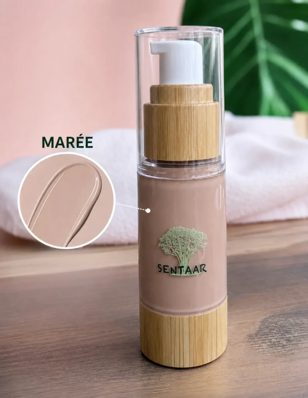 Fond de Teint Minéral MARÉE – Hydratant Sans Talc ni Mica naturel